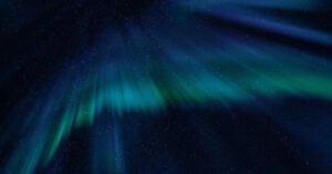 Green Space - Blac Blue and Green Digital Wallpaepr