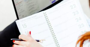 Chore Schedule - woman work