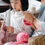 Family Crafts - Mother and Daughter Doing Crafting Activities
