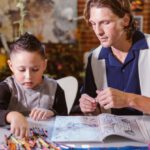 Creative Kids - A Boy Painting