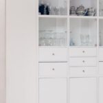 Clean Home Pets - Closed White Wooden Cabinet