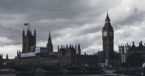 Cultural Exploration - A Big Ben Under the Cloudy Sky