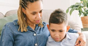 Emotional Learning - Woman in Blue Denim Jacket Using Silver Laptop